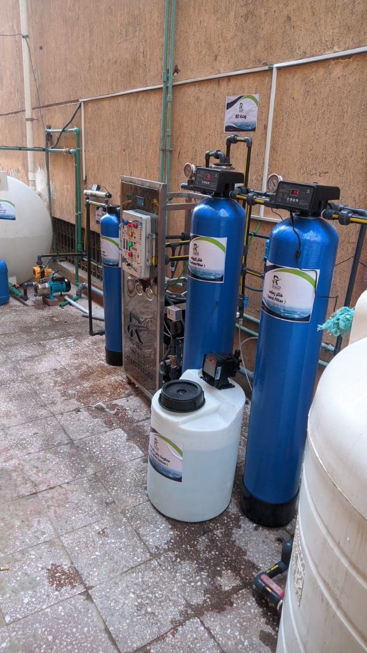 محطة بقدرة 5 متر زيرو أملاح للتصنيع